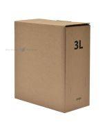 Коробка  из гофрокартона 202x102x230мм для пакетов bag-in-box объёмом 3л
