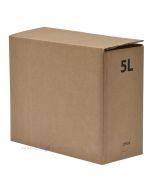 Коробка  из гофрокартона 260x110x210мм для пакетов bag-in-box объёмом 5л