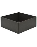Black bottom for corrugated carton box 190x190x80mm