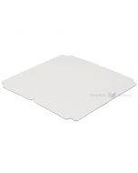 White bottom for mini corrugated carton cake box 30x30cm, 25pcs/pack