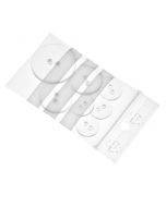 Zip Lock Minigrip maiss ar paneli uzrakstam 6x8cm, 100gb/iepakojumā