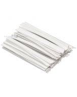 White tie ''Clipband'' lenght 100mm, 100pcs/pack