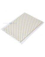 Royal pattern white silk paper 50x76cm 17g/m2, 20pcs/pack