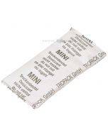 Silicagel (desicant) 2g packs 23x50mm, 500pcs/pack