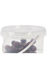 Transparent lid for 3000ml / 3L bucket with diameter 195mm