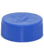Blue safety cap with EPE coating for HD bottle diameter 38mm