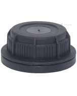 Melns safety cap with EPE coating for HD canister and bottle diameter 38mm