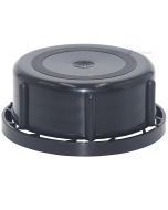 Black locking cap with EPE coating for HD canister diameter 60mm