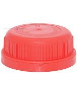 Red locking cap with EPE coating for HD canister diameter 60mm