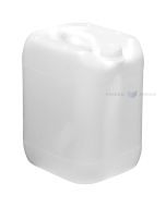 White plastic canister with corc (60mm) 20 000ml / 20L