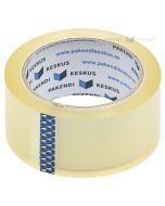 Caurspīdīga pakošanas līmlente ar zema trokšņa efektu klusā 48mm platumā akrila, 66m/rullī