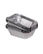 Aluminium foil tray 261ml 123x98x34mm, 100pcs/pack