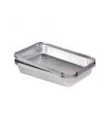 Aluminium foil tray 2205ml 314x214x43mm, 100pcs/pack