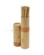 Reed drinking straw Strawerry 20cm, ca 20pcs/pack