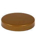 Matte golden lid for plastic jar diameter 70mm