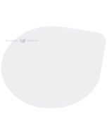 Sealable white paper cover for UPJH cups with diameter 95mm, pakis 1000tk