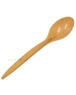 Reusable wood-polymer soup spoon 18cm 125x machine washable, 100pcs/pack