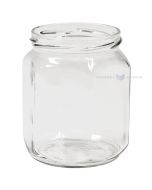 Glass jar without lid IPLUS82 580ml diameter 82mm