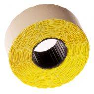 Yellow label for price gun 26x16mm, 1000pcs/roll