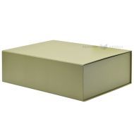 Khaki green gift box 220x180x80mm