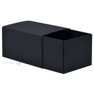 Black slider box BOTTOM 110x80x65mm