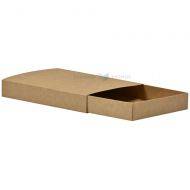 Brown slider box 196x126x26mm