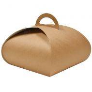 Cake box with handle 25x25x19cm, 25pcs/pack