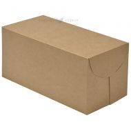 Brown/white carton box 26x13x12cm, 25pcs/pack