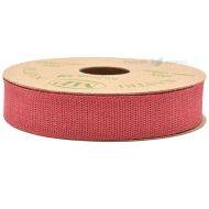 Red paper ribbon 20mm wide, 10m/roll
