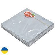 3-layered gray napkin 33x33cm, 20pcs/pack