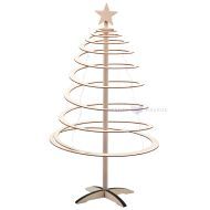 Wooden Christmas tree with star Spira Mini 42cm