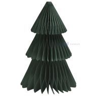 Green honeycomb paper Christmas tree 150x230mm
