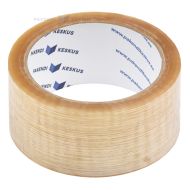 Pakošanas līmlente caurspīdīga solvent 48mm platumā, 66m/rullī