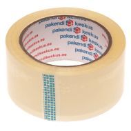 Transparent packaging tape 48mm wide acrylic, 66m/roll