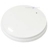 White paper lid for 350ml cup with 90mm diameter, 50pcs/pack