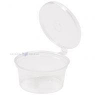 Trauks mērcēm ar pievienotu vāku 30ml diametrs 50mm, 50gb./iepakojumā