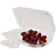 Sushi container 1050ml with two sauce cups 50ml+50ml, 50pcs/pack