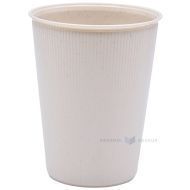 Daudzkārt lietojama plastmasas pelēka kafijas krūze 430ml diam. 90mm PP 50x mazgājama trauku mazgāšanas mašīnā