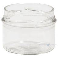 Glass jar without lid Innovation 262ml diameter 82mm