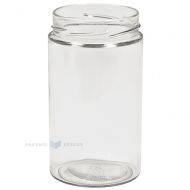 Glass jar without lid IPLUS82 720ml diameter 82mm