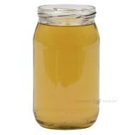 Glass jar without lid 740ml diameter 82mm
