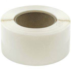 Transparent label diameter 33mm, 500pcs/roll