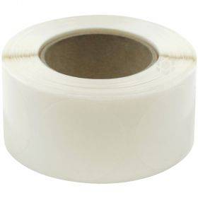 Transparent label diameter 33mm, 500pcs/roll