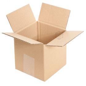 Corrugated carton box 127x127x135mm