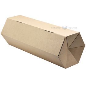 Brown rollable corrugated carton box 360x631x88mm (unrolled 513x212x188mm)