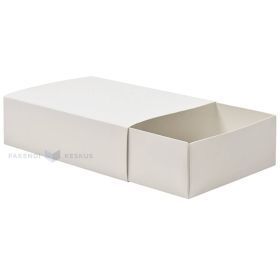 Balta slīdņa kaste 110x80x25mm