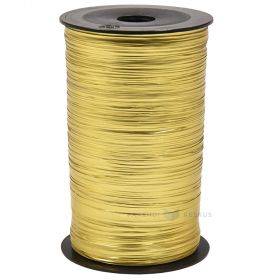 Metallic golden ribbon, 50m/roll