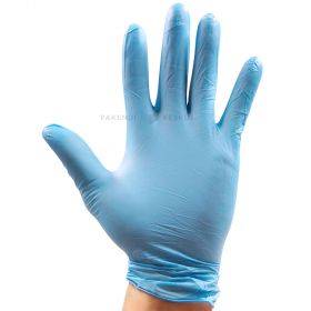 Blue nitrile gloves non-powdered XL nr. 12, 200pcs/pack