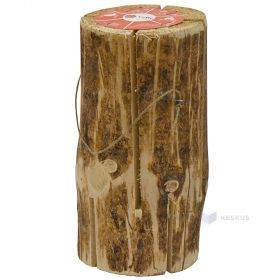 Wooden fire block with height 150mm with diameter 150mm