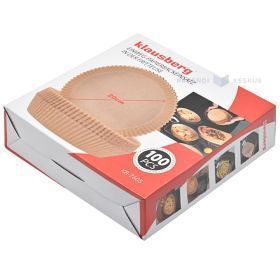 Baking paper tray for air-fryer diameter 20cm height 4,5cm, 100pcs/pack